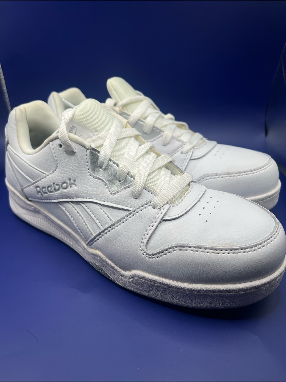 Reebok BB4500 Low Cut Work Sneakers Men's 7W Composite Toe Women's 9W Leather